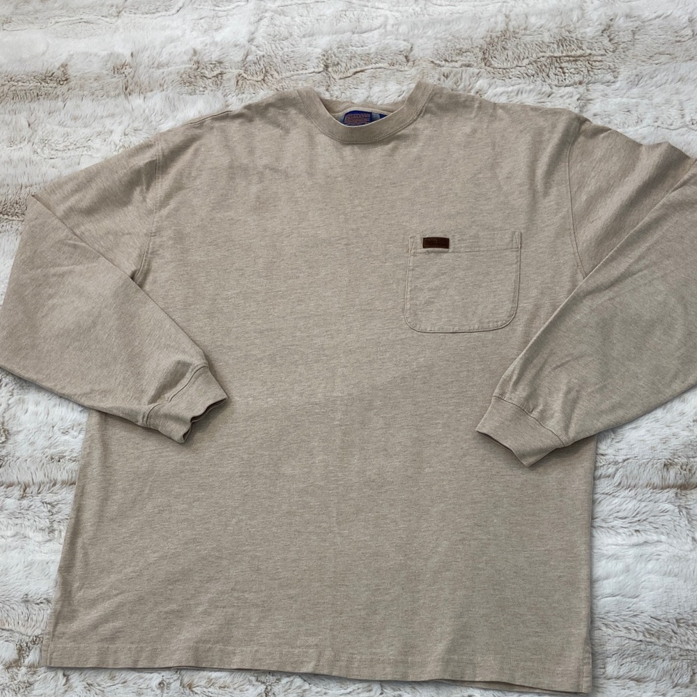 Pendleton Men's Tan Long Sleeve Tee
